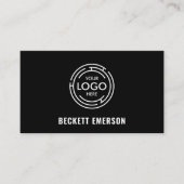 QR-Code für moderne Unternehmen Visitenkarte (Vorderseite)