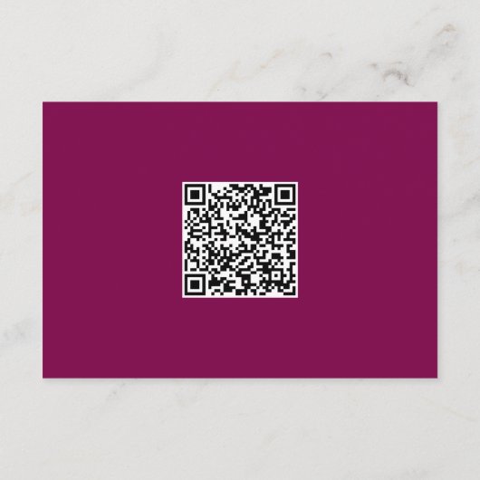 QR-Code für Mulberry-Wine - Hochzeitskarte Begleitkarte (Rückseite)