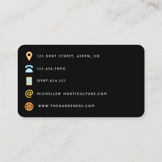 QR-Code für Navy Blue und Gold Geode Agate Stone Visitenkarte (Rückseite)