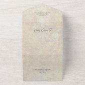 QR-Code für neutrale Bohemische Blume All In One Einladung (Außenbereich)