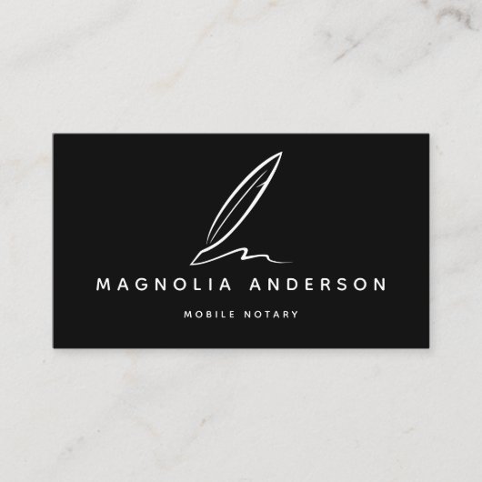 QR-Code für Notare Visitenkarte (Vorderseite)