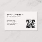 QR-Code für Opal Stone Visitenkarte (Rückseite)