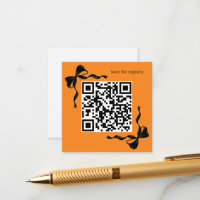QR-Code für Orange und Schwarze Bows