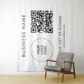 QR-Code für Party-Logo für benutzerdefinierte Vera Wandteppich (Beispiel)