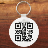 QR-Code für personalisiertes Foto und/oder Logocof Schlüsselanhänger (Vorderseite)