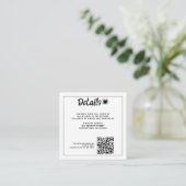 QR-Code für Rainbow Burst Begleitkarte (Stehend Vorderseite)