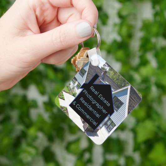 QR-Code für Real Anwesen Fotograf Schlüsselanhänger (Hand)