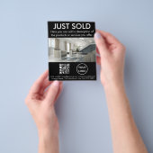 QR-Code für reales Anwesen-Werbeprogramm für Fotos Flyer (Gruppe)