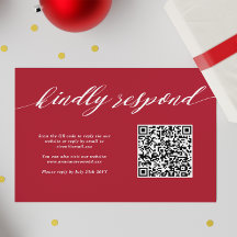 QR Code für Red Christmas Wedding