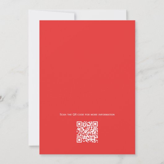 QR-Code für Red White Blue Fun Amerikanische Unabh Einladung (Rückseite)