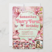 QR-Code für Rosa und grüne Mäuse am ersten Geburts Einladung (Vorderseite)