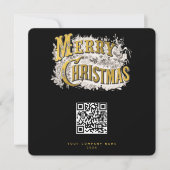 QR-Code für Scanner für Weihnachten (Vorderseite)