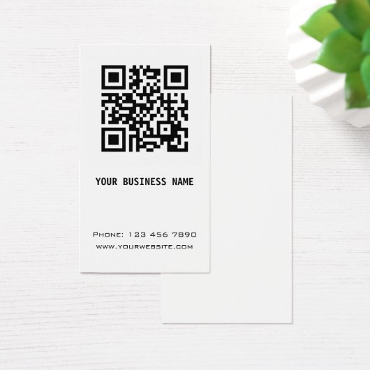 QR-Code für Schwarz und Weiß (Schreibtisch)