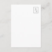 QR-Code für Schwarz-Weiß-Hochzeiten Begleitkarte (Rückseite)