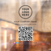 QR-Code für Social Media Fensteraufkleber (Blatt 2)