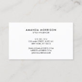 QR-Code für Social Media Hinzufügen von FotoWhite Visitenkarte (Rückseite)