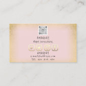 QR-Code für Social-Media-Logos Visitenkarte (Rückseite)