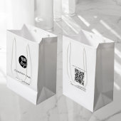 QR-Code für Social Media Mittlere Geschenktüte