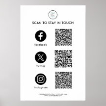 QR-Code für Social Media