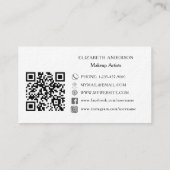 QR-Code für Social Media-Premium Visitenkarte (Rückseite)