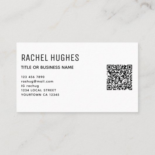 QR-Code für Sonnenblumen Visitenkarte (Rückseite)