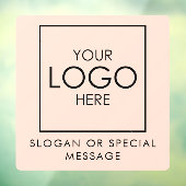 QR-Code für soziale Medien verbinden mit uns moder Fensteraufkleber (Blatt 3)