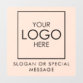 QR-Code für soziale Medien verbinden mit uns moder Fensteraufkleber (Blatt)