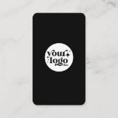 QR-Code für soziale Medien Visitenkarte (Rückseite)