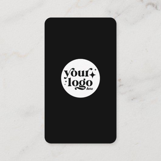 QR-Code für soziale Medien Visitenkarte (Rückseite)