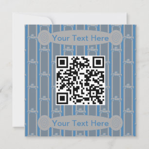 QR-Code für Spaß und Extravagante LKW Einladung