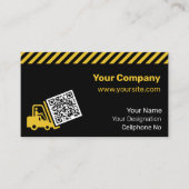 QR-Code für Stapler Visitenkarte (Vorderseite)