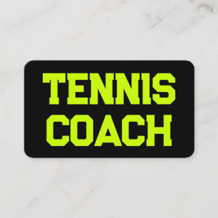 QR-Code für Tennis Coach Visitenkarte