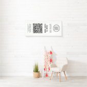 QR-Code für Unternehmen Banner (Insitu)
