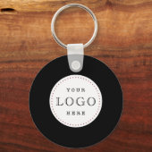 QR-Code für Unternehmen, beidseitig Schlüsselanhänger (Vorderseite)