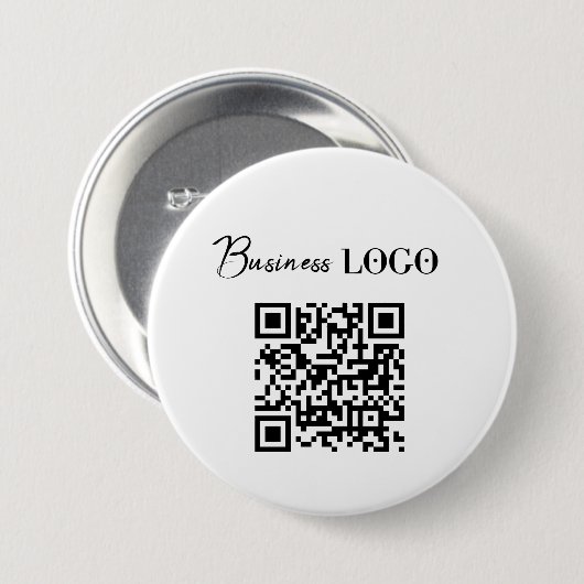 QR-Code für Unternehmen Button (Vorne & Hinten)