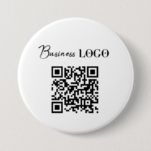 QR-Code für Unternehmen Button (Vorderseite)