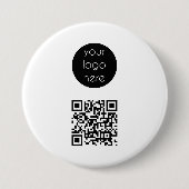 QR-Code für Unternehmen Button (Vorderseite)