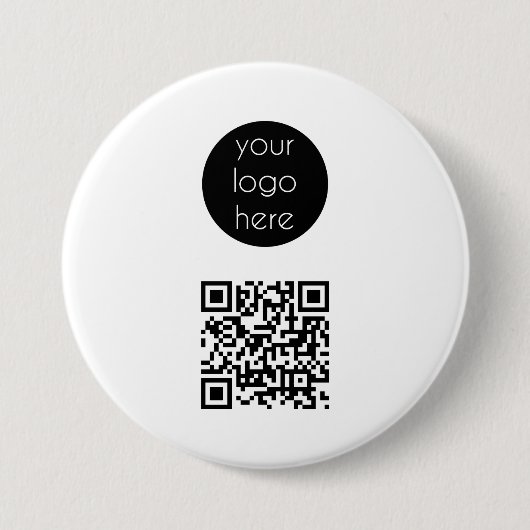 QR-Code für Unternehmen Button (Vorderseite)