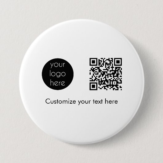 QR-Code für Unternehmen Button (Vorderseite)
