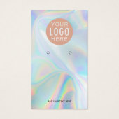 QR-Code für Unternehmen - Display-Karte (Vorderseite)