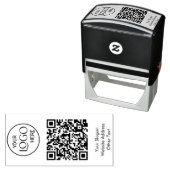 QR-Code für Unternehmen - Förderung modern Permastempel (Beispiel)