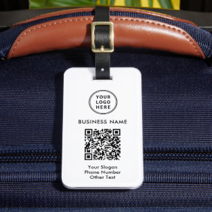 QR-Code für Unternehmen Gepäckanhänger