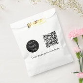 QR-Code für Unternehmen Geschenktütchen (Versiegelt)