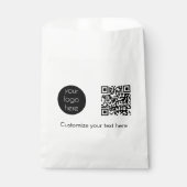 QR-Code für Unternehmen Geschenktütchen (Vorderseite)
