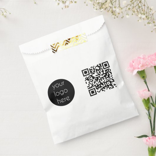 QR-Code für Unternehmen Geschenktütchen (Versiegelt)