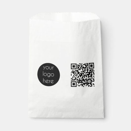 QR-Code für Unternehmen Geschenktütchen (Vorderseite)