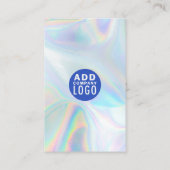 QR-Code für Unternehmen hinzufügen Visitenkarte (Rückseite)