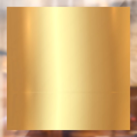 QR-Code für Unternehmen hochladen Gold-Blank Fensteraufkleber (Blatt 2)