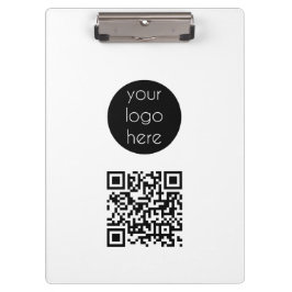 QR-Code für Unternehmen Klemmbrett