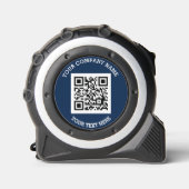 QR-Code für Unternehmen Maßband (Vorderseite)